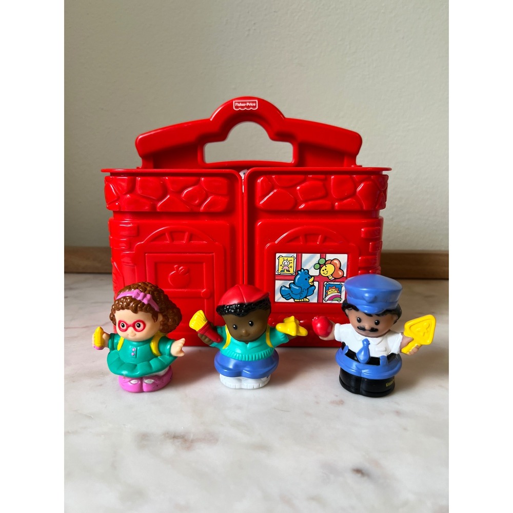 Fisher-Price Little People Maggie's Preschool Playset Vintage 1999